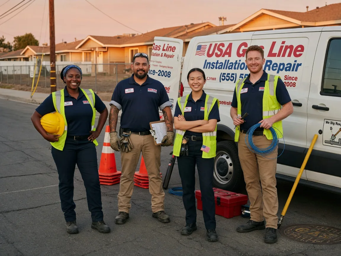 Gas Line Installation company in Bidwell, OH